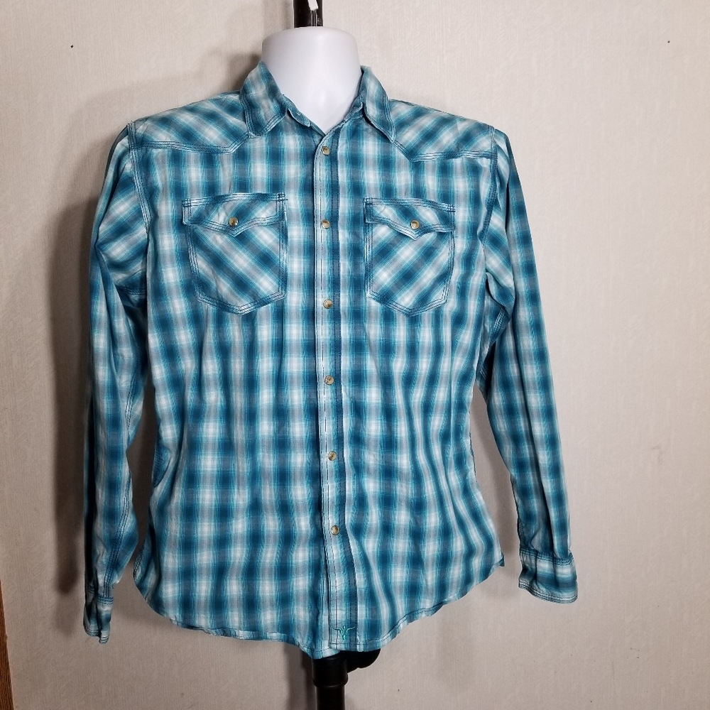 Boys XXL Wrangler 20x Western Shirt